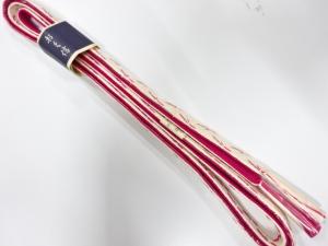 未使用品　正絹　手組帯締め